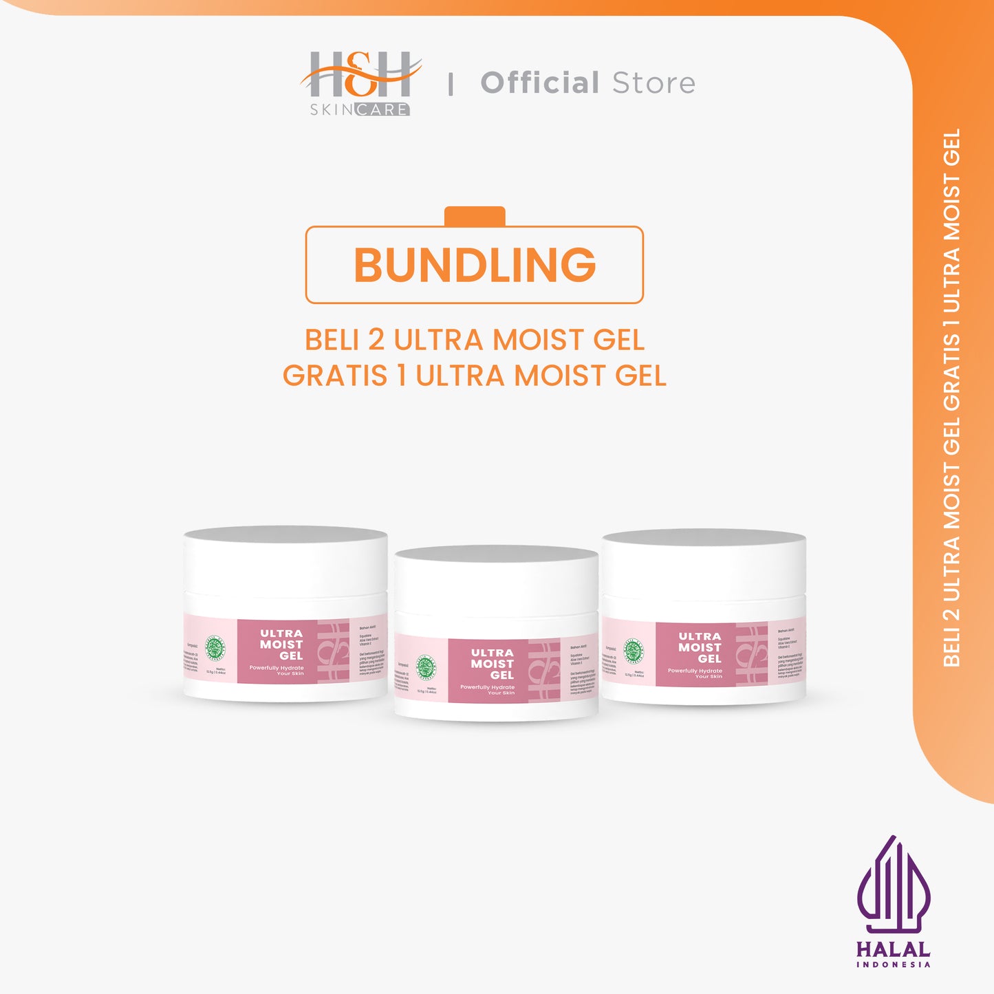 BUNDLE ULTRAMOIST GEL BELI 2 GRATIS 1