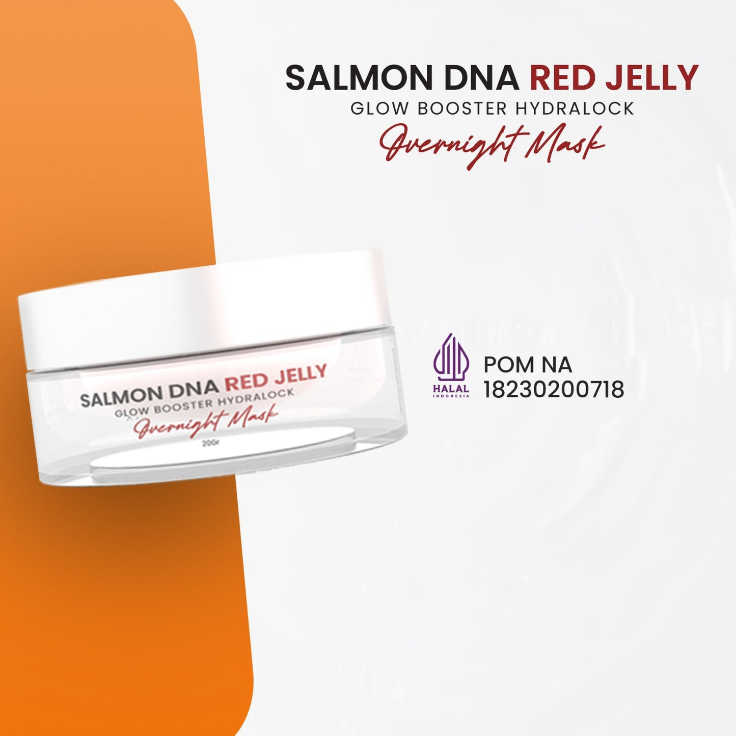 H&H DNA Salmon Red Jelly Booster Signature By Kamila