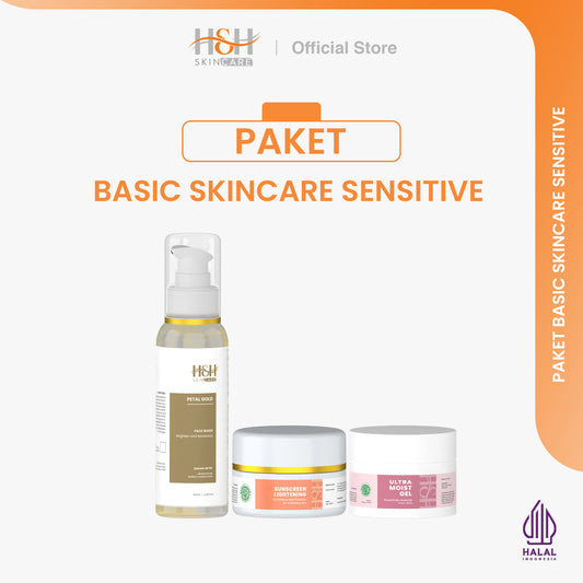 H&H BASIC SKINCARE SENSITIVE SKIN, BASIC SKINCARE ATASI SENSITIVE SKIN