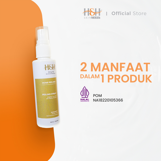 H&H Peeling Spray 60ml (exfoliasi), LEBIH MAKSIMAL ATASI CHICKEN SKIN
