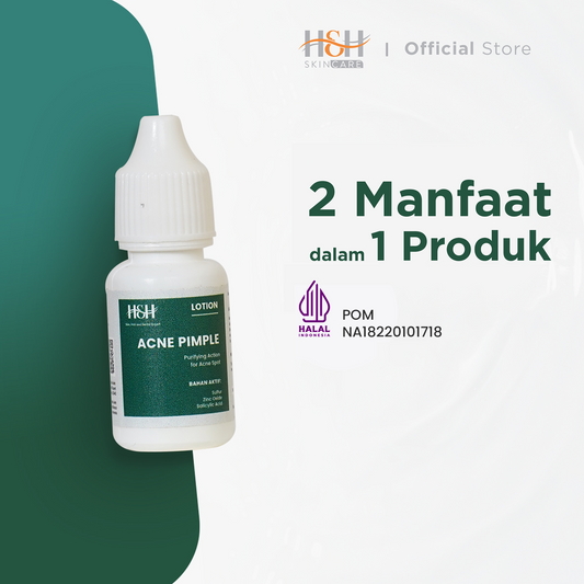 H&H Acne pimple ( Totol Jerawat Ampuh ) Acne Spot Dot, LEBIH CEPAT MENGERINGKAN JERAWAT