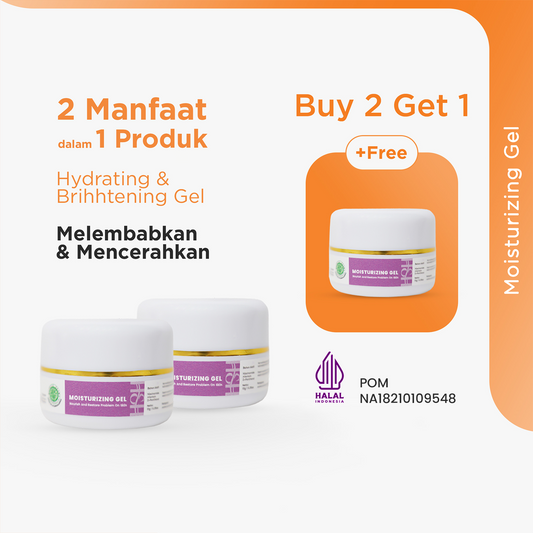 BUNDLE MOISTURIZING GEL BELI 2 GRATIS 1
